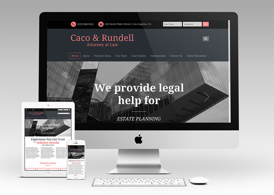 Internet Brands Law Site Template