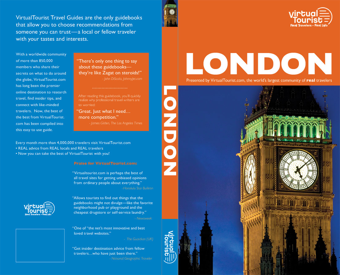 Virtual Tourist Book Design